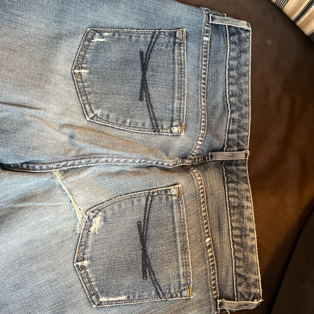 Gap 1969 jeans - distressed (see pic for rip on back near butt) - Picture 5 of 5